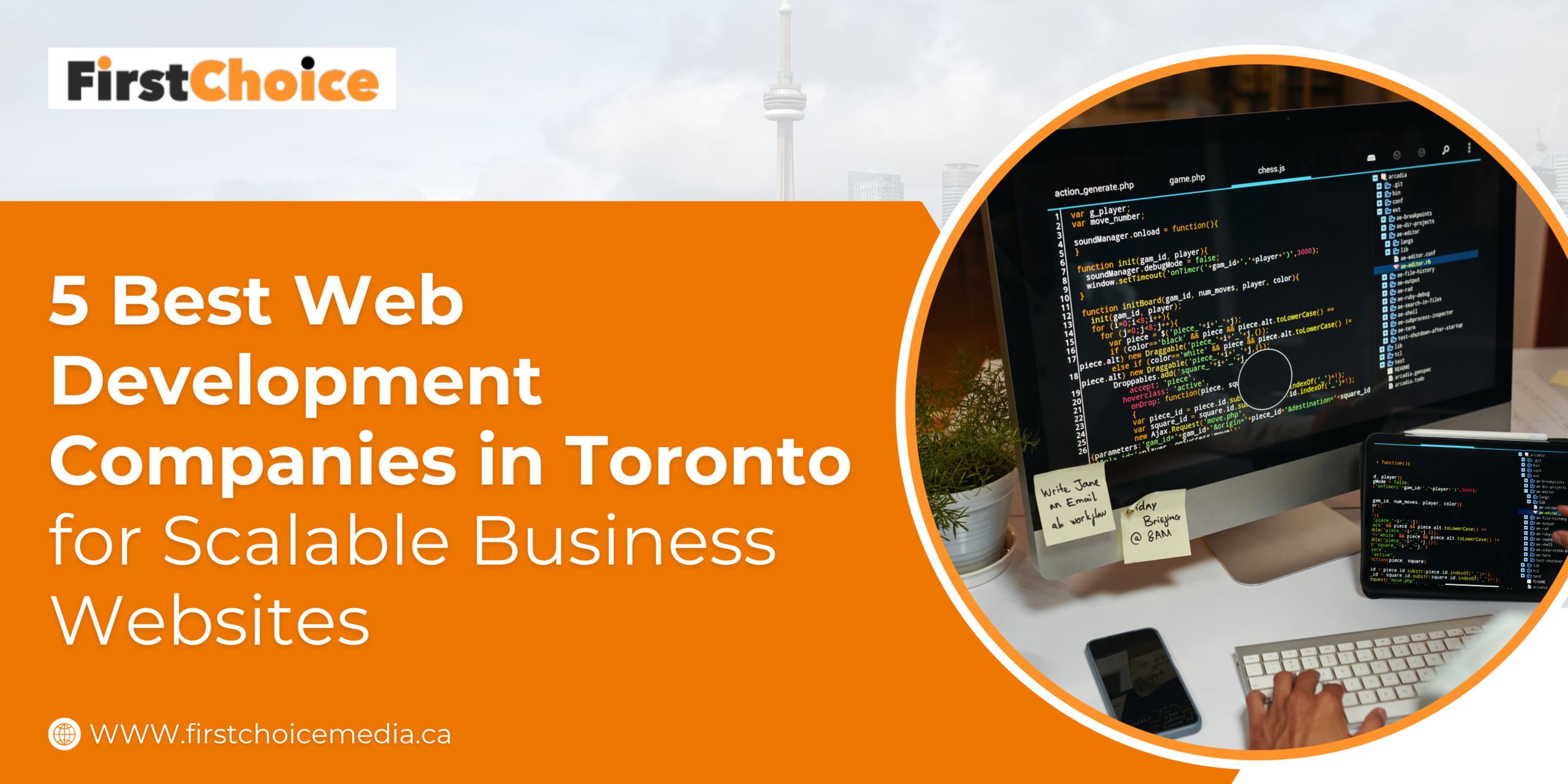 5 Best Web Development Companies in Toronto for Scalable Business Websites
