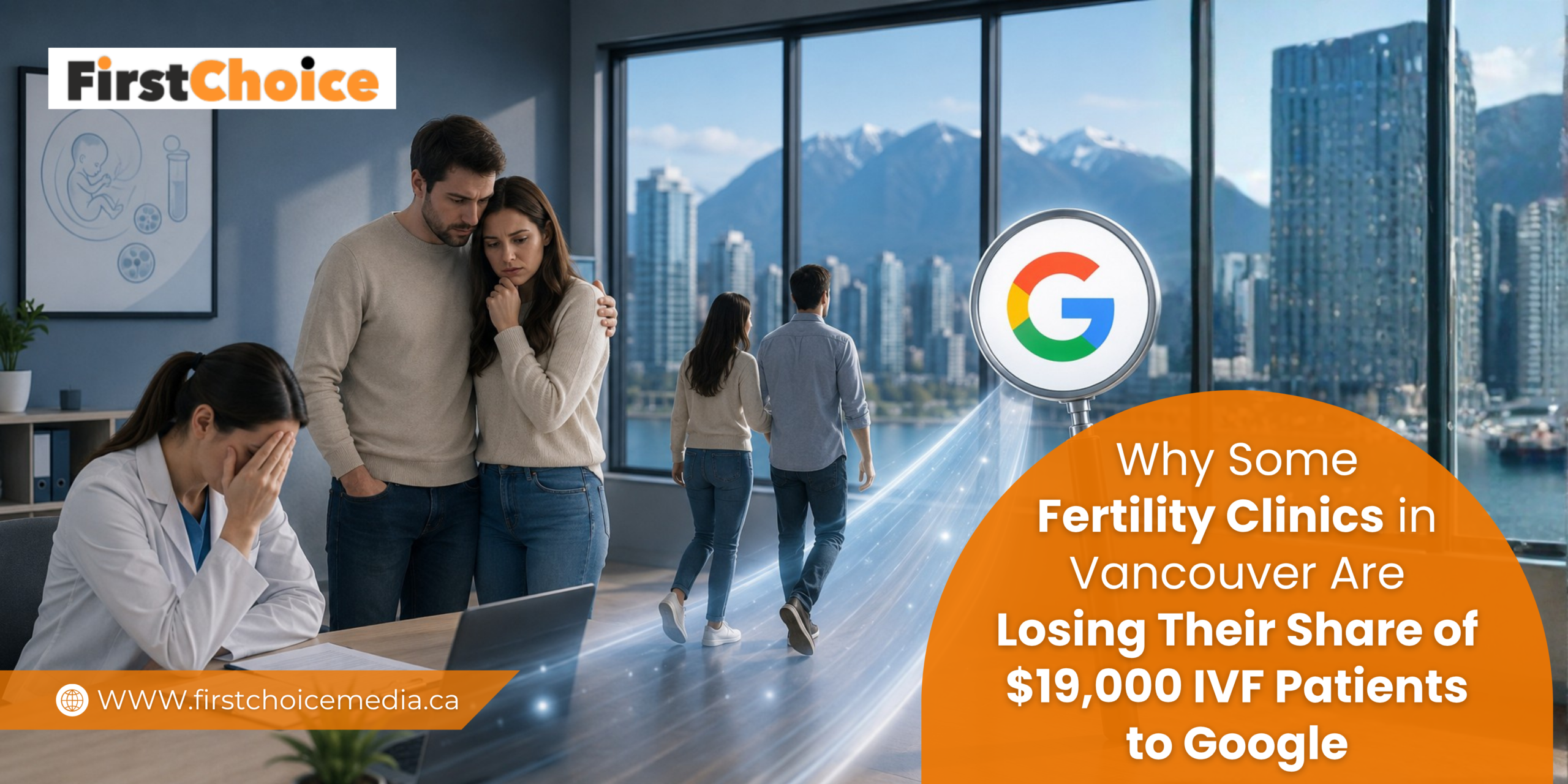 Why Some Fertility Clinics in Vancouver Are Losing Their Share of $19,000 IVF Patients to Google