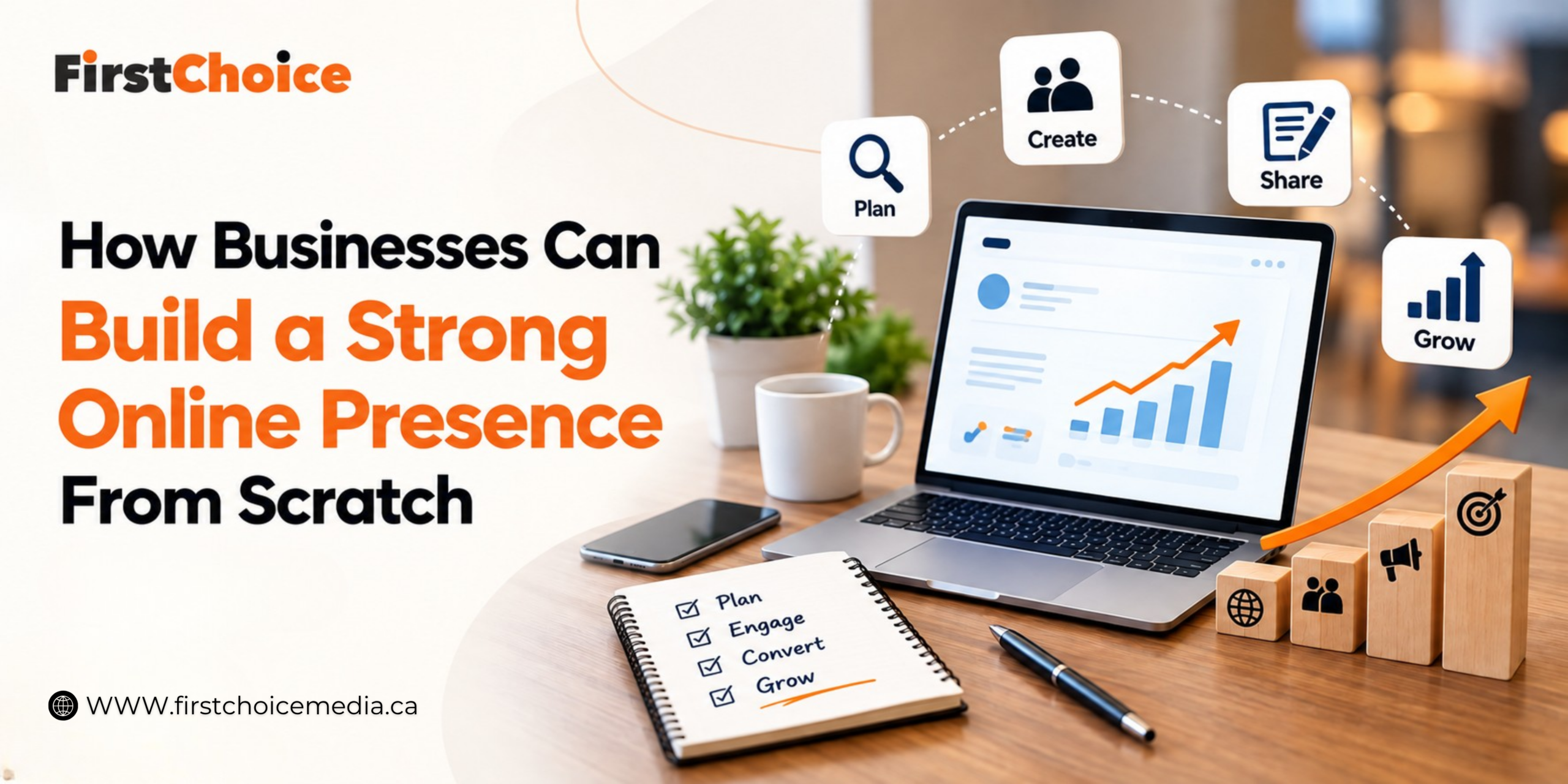 How Businesses Can Build a Strong Online Presence From Scratch